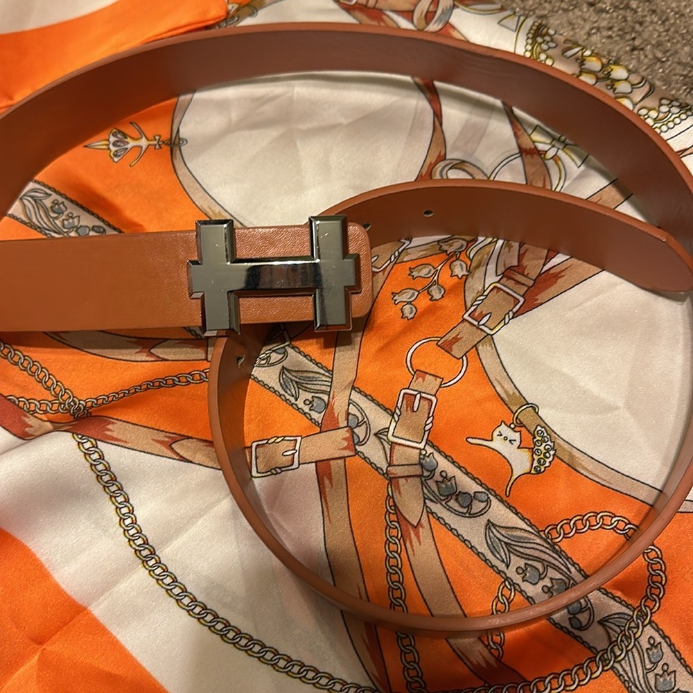 Luxury H Buckle and Belt